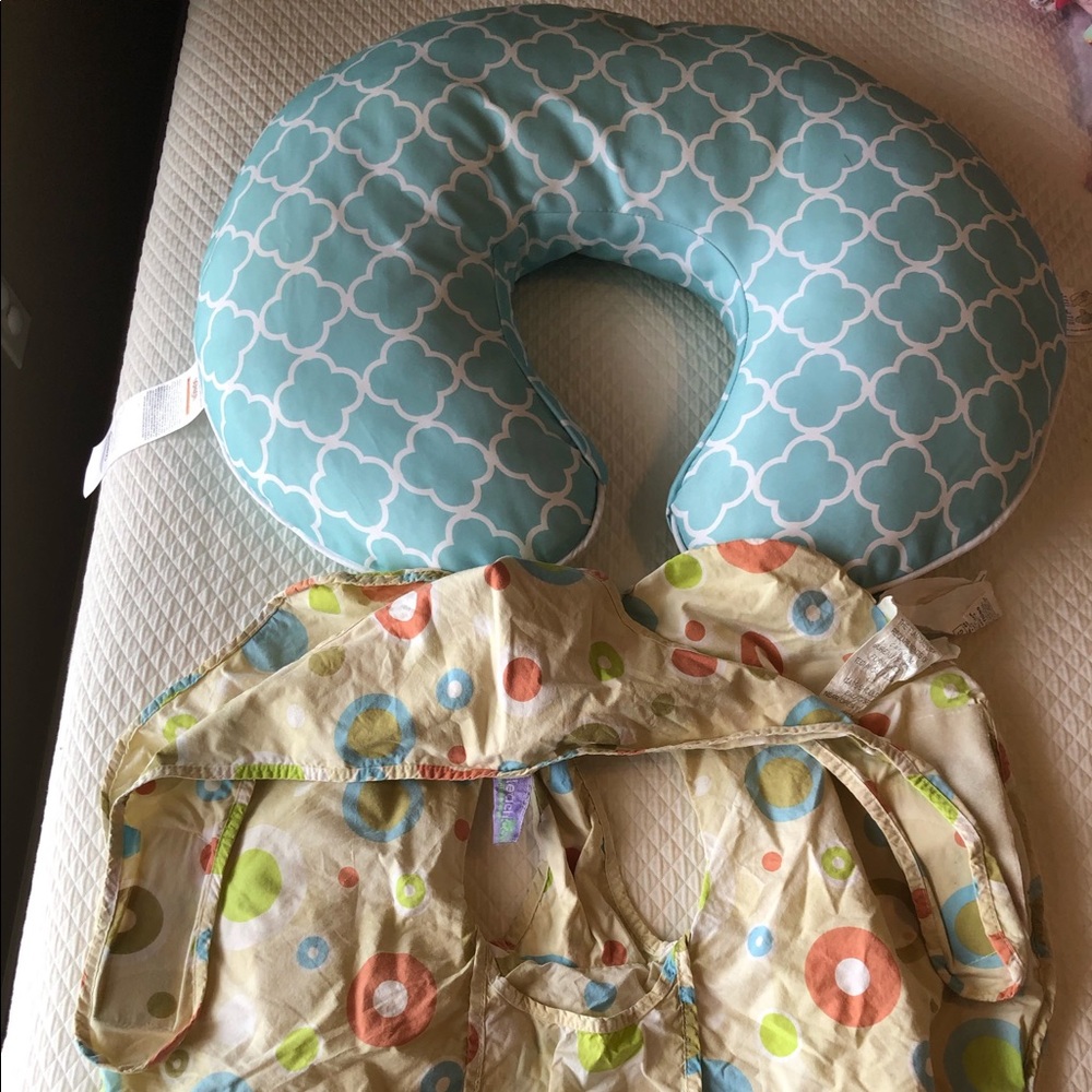 Boppy Pillow with Two Covers
